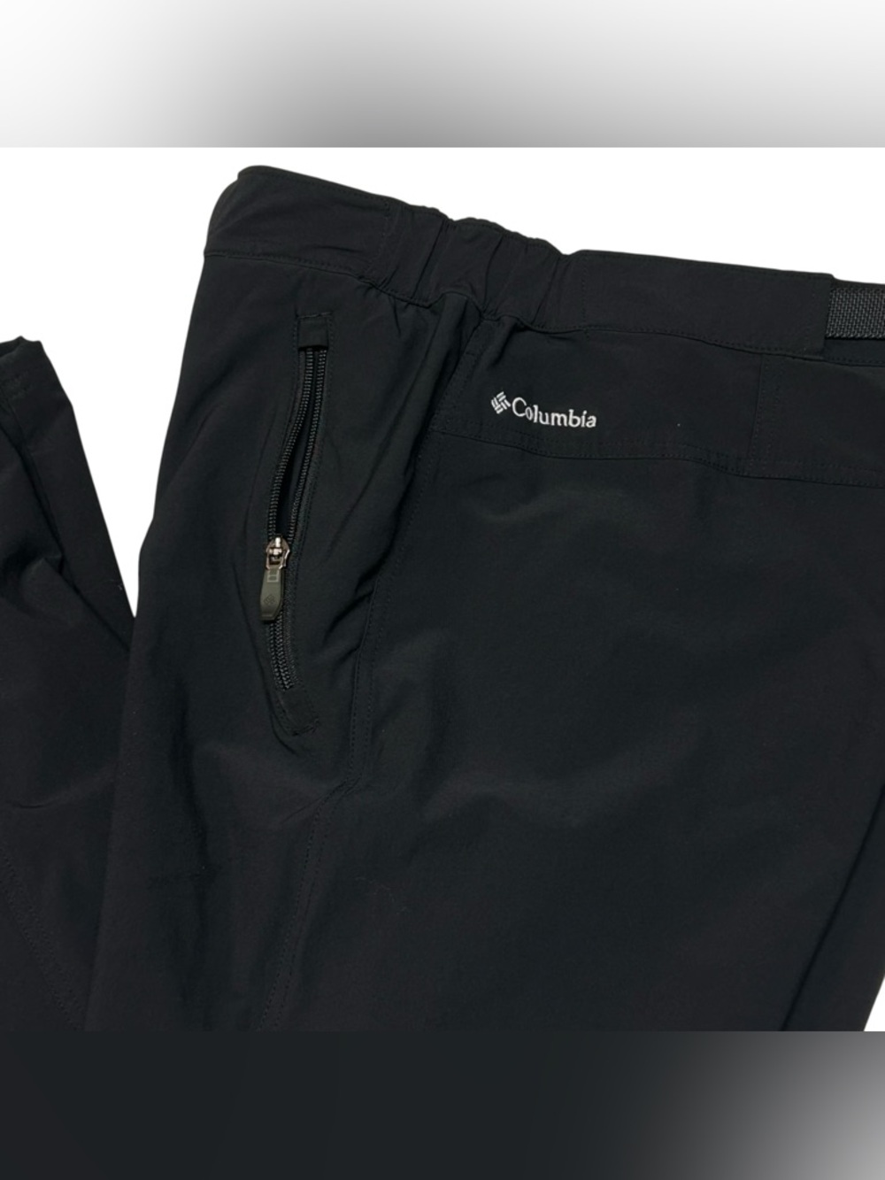 Columbia Omni Wick Mens Size L Hiking Pants Zip Pockets Belted Outdoor - Picture 11 of 11